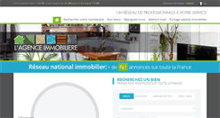 Desktop Screenshot of l-agence-immobiliere.fr